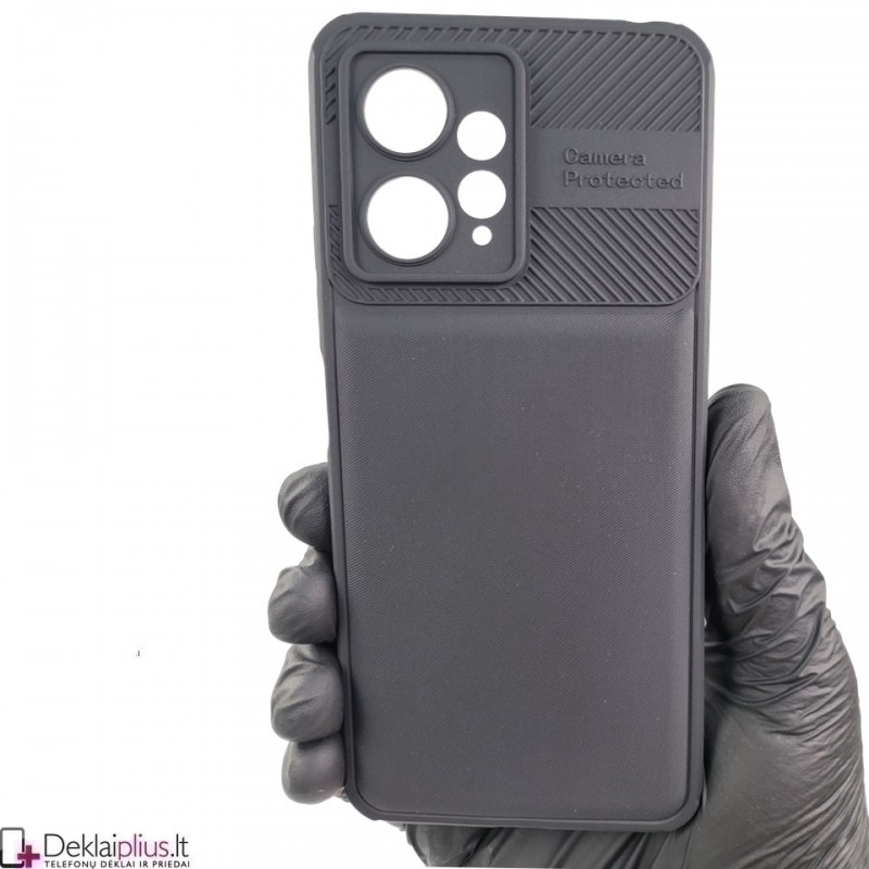 Guminis dėklas su papildoma kameros apsauga (Xiaomi Redmi Note 12 4G) Guminis dėklas su papildoma kameros apsauga (Xiaomi Redmi Note 12 4G)